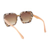 Womens Classy Chic Rimless Butterfly Designer Fashion Sunglasses