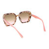 Womens Classy Chic Rimless Butterfly Designer Fashion Sunglasses
