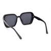 Womens Classy Chic Rimless Butterfly Designer Fashion Sunglasses