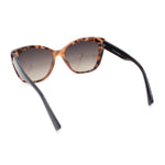 Womens Oversized Cat Eye Classy Plastic Fashion Sunglasses