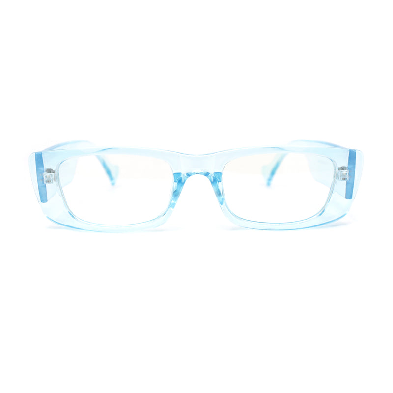 Womens Mod Rectangle Fashionable Blue Light Filter Computer Glasses