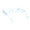 Womens Mod Rectangle Fashionable Blue Light Filter Computer Glasses