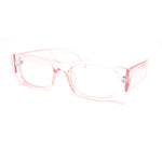 Womens Mod Rectangle Fashionable Blue Light Filter Computer Glasses