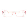 Womens Mod Rectangle Fashionable Blue Light Filter Computer Glasses