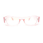 Womens Mod Rectangle Fashionable Blue Light Filter Computer Glasses