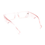 Womens Mod Rectangle Fashionable Blue Light Filter Computer Glasses