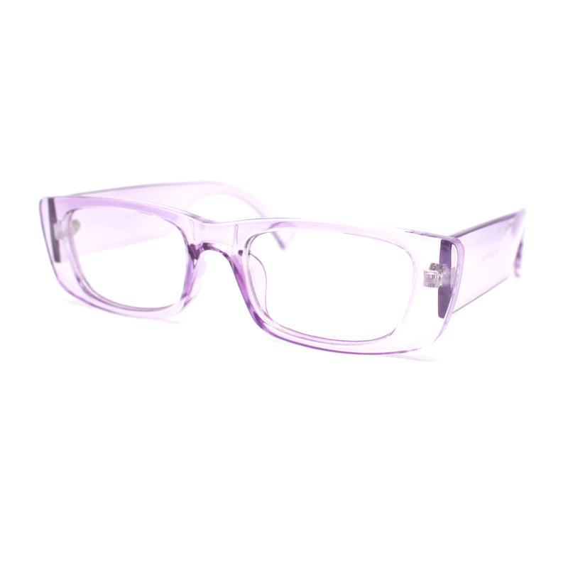 Womens Mod Rectangle Fashionable Blue Light Filter Computer Glasses