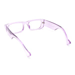 Womens Mod Rectangle Fashionable Blue Light Filter Computer Glasses