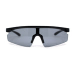 Kids Child Size Trendy Flat Top Shield Plastic Sport Sunglasses