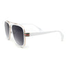 Mens Luxury Double Rim Fashion Racer Rectangle Sunglasses