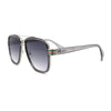 Mens Luxury Double Rim Fashion Racer Rectangle Sunglasses