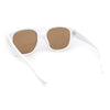 Womens Horn Rim Large Butterfly Plastic Fashion Sunglasses