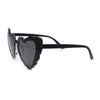 Womens Lace Petal Rim Heart Shape Cat Eye Plastic Sunglasses