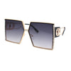 Womens Rhinestone Square Rectangle Butterfly Diva Bling Sunglasses