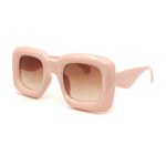 Girls Kids Size Balloon Thick Plastic Rectangle Sunglasses