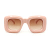 Girls Kids Size Balloon Thick Plastic Rectangle Sunglasses