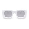 Girls Kids Size Balloon Thick Plastic Rectangle Sunglasses