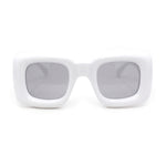 Girls Kids Size Balloon Thick Plastic Rectangle Sunglasses