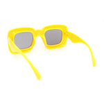 Girls Kids Size Balloon Thick Plastic Rectangle Sunglasses