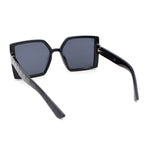 Womens Stylish Rectangle Chic Diva Plastic Designer Sunglasses