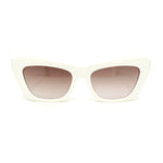 Womens Stylish Palm Tree Deco Mod Cat Eye Retro Sunglasses