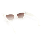 Womens Stylish Palm Tree Deco Mod Cat Eye Retro Sunglasses