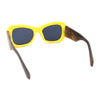 Womens Buffed Sleek Mod Oversized Butterfly Fashion Sunglasses