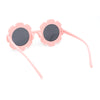 Girls Kids Size Heart Daisy Petal Round Circle Plastic Sunglasses