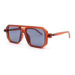 Super Hipster Squared Rectangle Racer Gentlemens Sunglasses