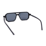 Super Hipster Squared Rectangle Racer Gentlemens Sunglasses