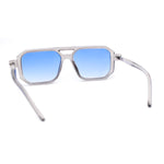 Super Hipster Squared Rectangle Racer Gentlemens Sunglasses