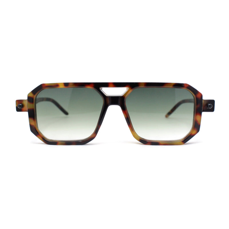 Super Hipster Squared Rectangle Racer Gentlemens Sunglasses