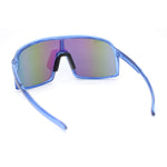 MTB Style Oversized Large Sport Shield Sport Plastic Sunglasses