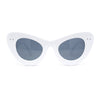 Womens Super Thick Exaggerated Oversize Cat Eye Sunglasses