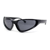 Crop Top Runway Fashion Wrap Triangular Sport Style Sunglasses