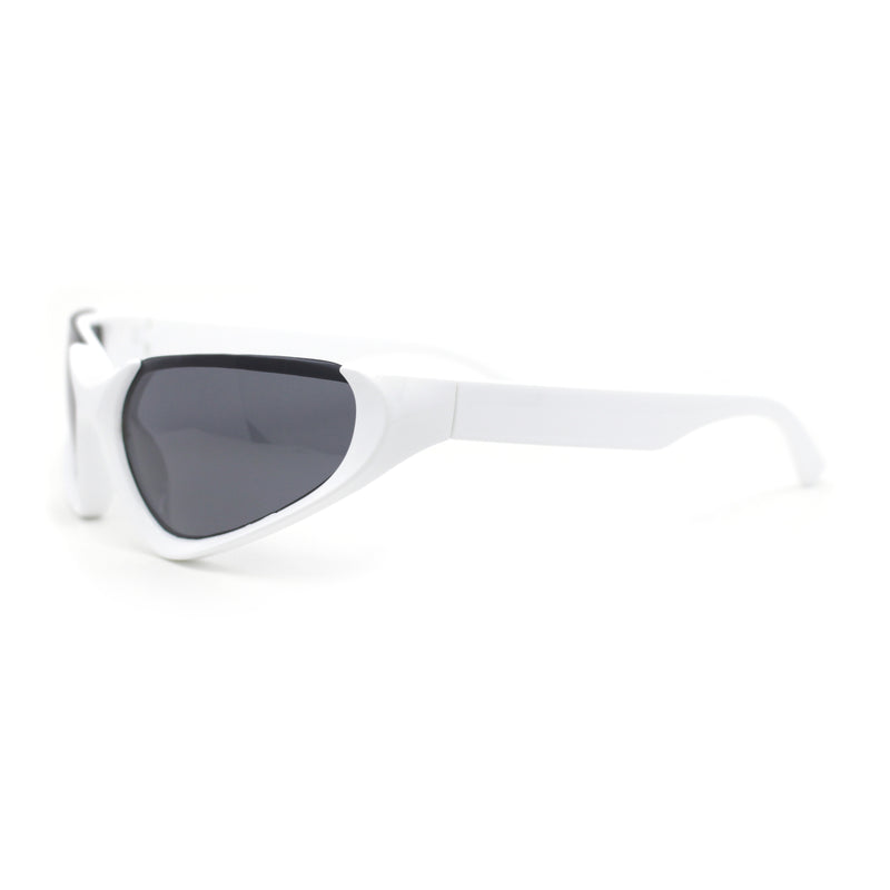 Crop Top Runway Fashion Wrap Triangular Sport Style Sunglasses