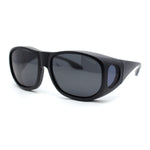 Anti-glare Polarized 60mm Fit Over Large Plastic Round Sunglasses