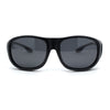 Anti-glare Polarized 60mm Fit Over Large Plastic Round Sunglasses