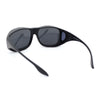 Anti-glare Polarized 60mm Fit Over Large Plastic Round Sunglasses