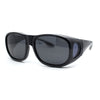 Anti-glare Polarized 60mm Fit Over Large Plastic Round Sunglasses