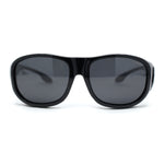 Anti-glare Polarized 60mm Fit Over Large Plastic Round Sunglasses