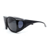 Anti-glare Polarized 60mm Fit Over Large Plastic Round Sunglasses