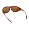 Anti-glare Polarized 60mm Fit Over Large Plastic Round Sunglasses