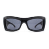 Runway XXL Oversized Wrap Around Exaggerated Sport Sunglasses