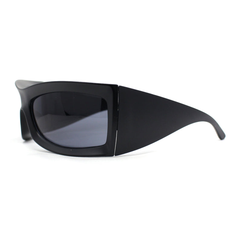 Runway XXL Oversized Wrap Around Exaggerated Sport Sunglasses