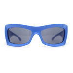 Runway XXL Oversized Wrap Around Exaggerated Sport Sunglasses