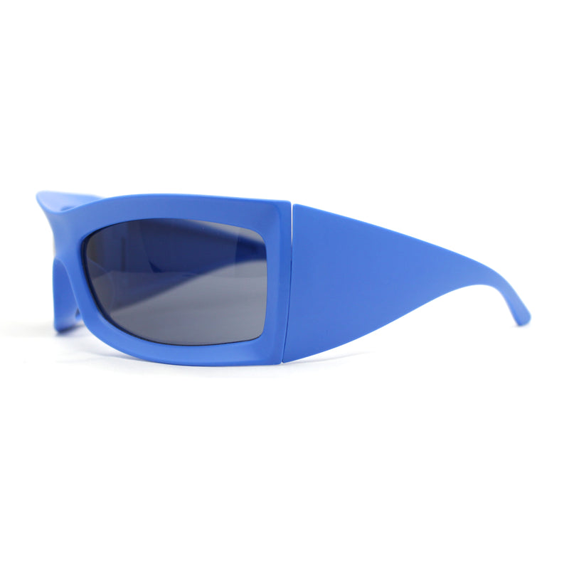 Runway XXL Oversized Wrap Around Exaggerated Sport Sunglasses