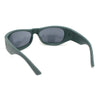 90s Styling Sport Wrap Runway Trend Plastic Sunglasses