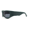 90s Styling Sport Wrap Runway Trend Plastic Sunglasses