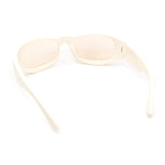 90s Styling Sport Wrap Runway Trend Plastic Sunglasses